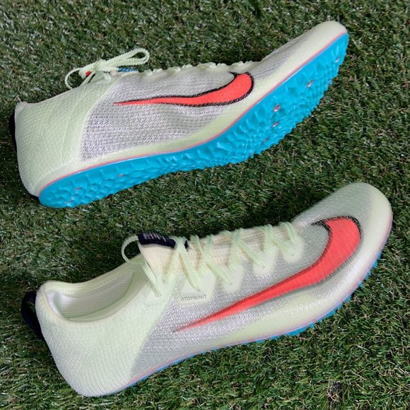 Nike Zoom Superfly Elite 2 Volt Green Orange Track Spike CD4382-700 Men 13 NEW main image 6